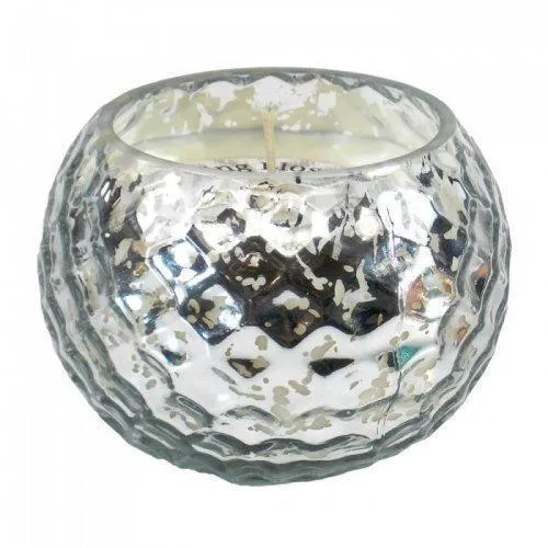 Silver-tone Honeycomb Scented Candle (pack of 1 EA)