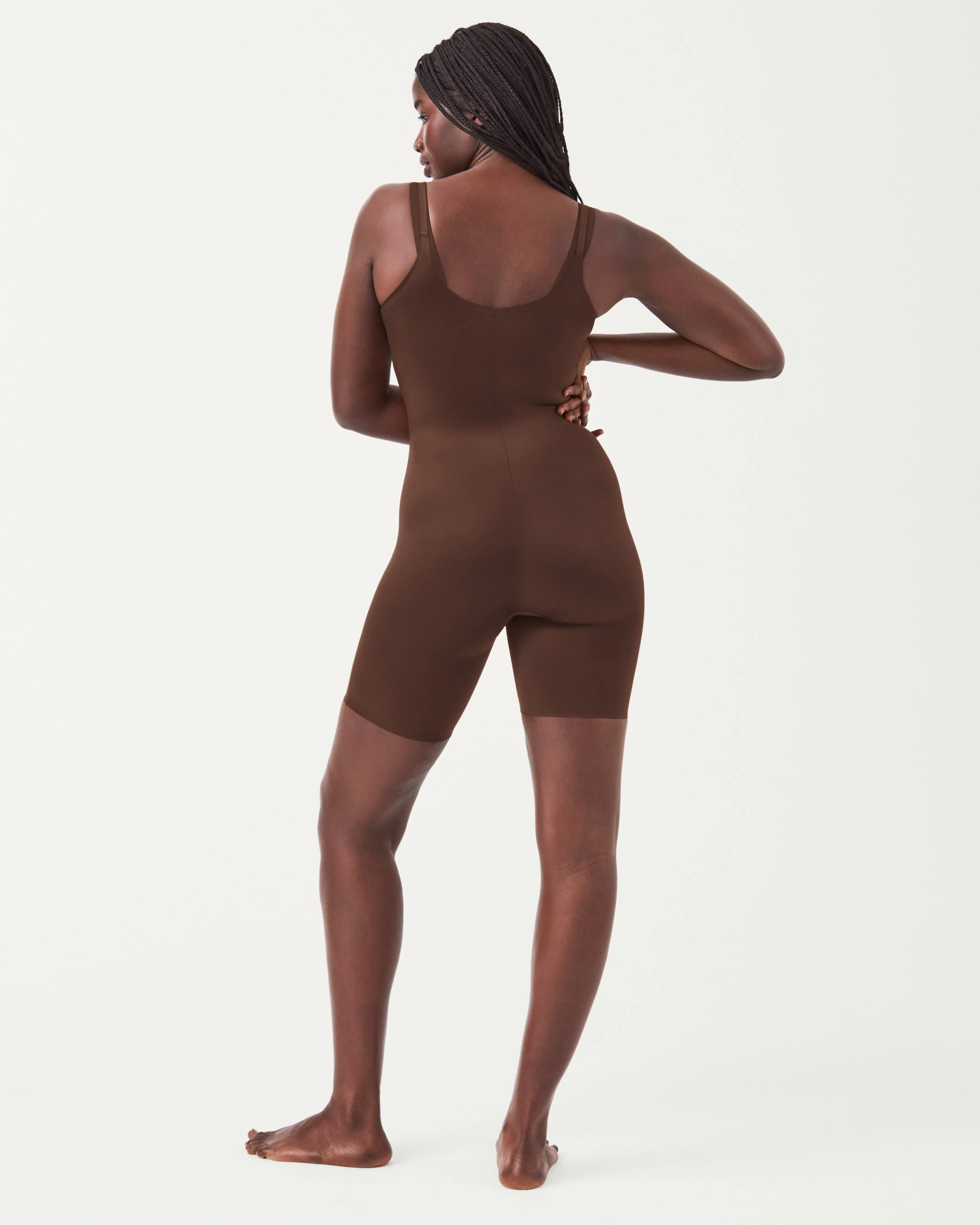 SPANXshape™ Invisible Open-Bust Mid-Thigh Bodysuit