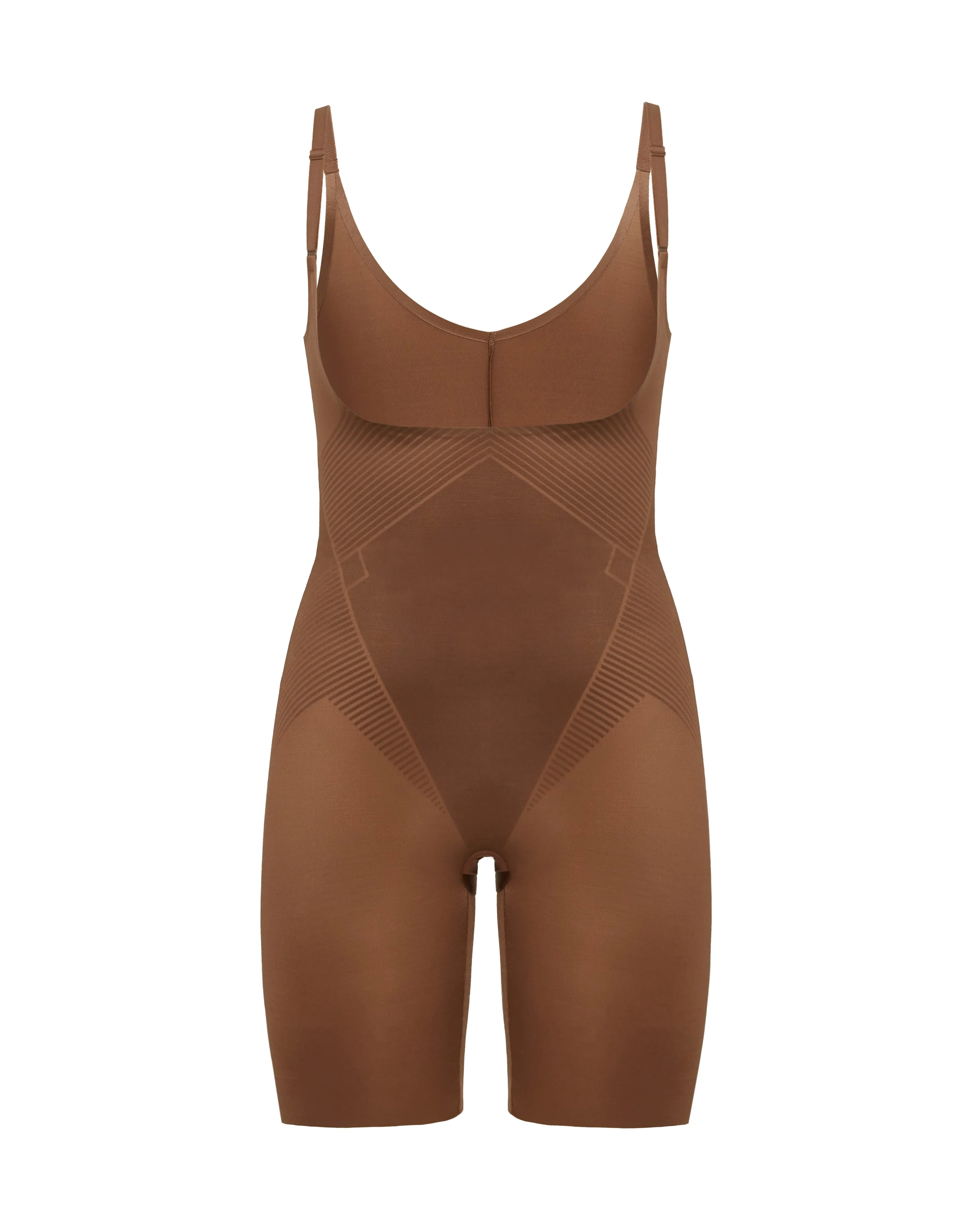 SPANXshape™ Invisible Open-Bust Mid-Thigh Bodysuit