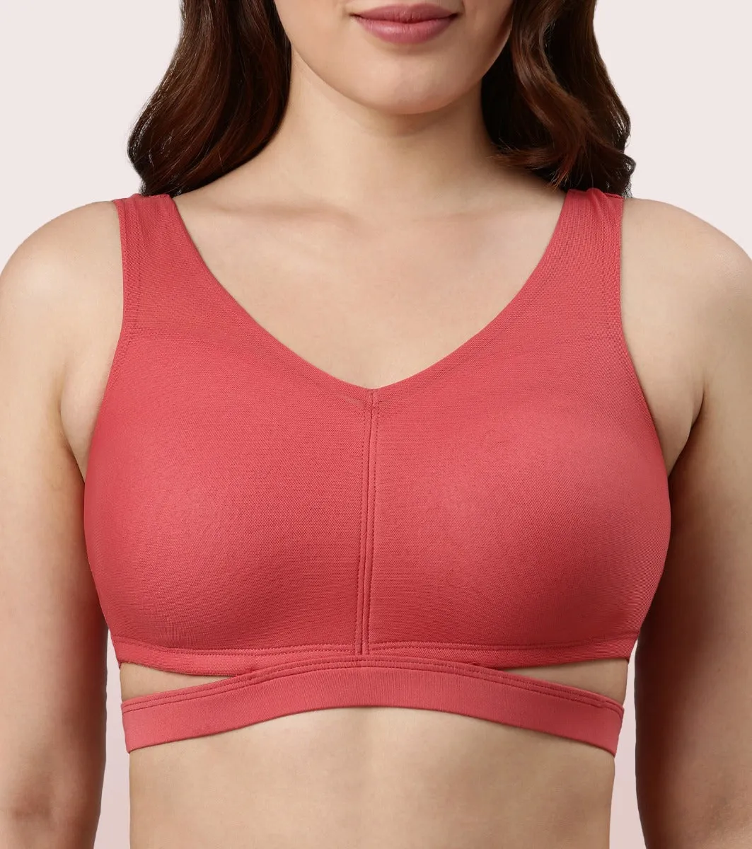 Split Band Cut-Out Bralette