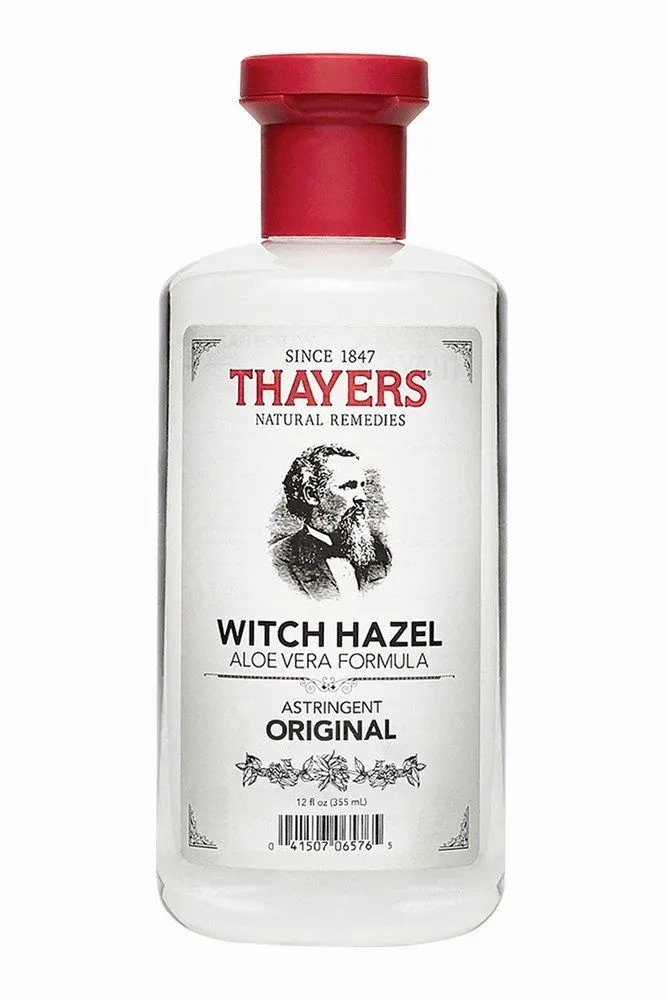 Thayers Witch Hazel Astringent With Aloe 12 oz Liquid