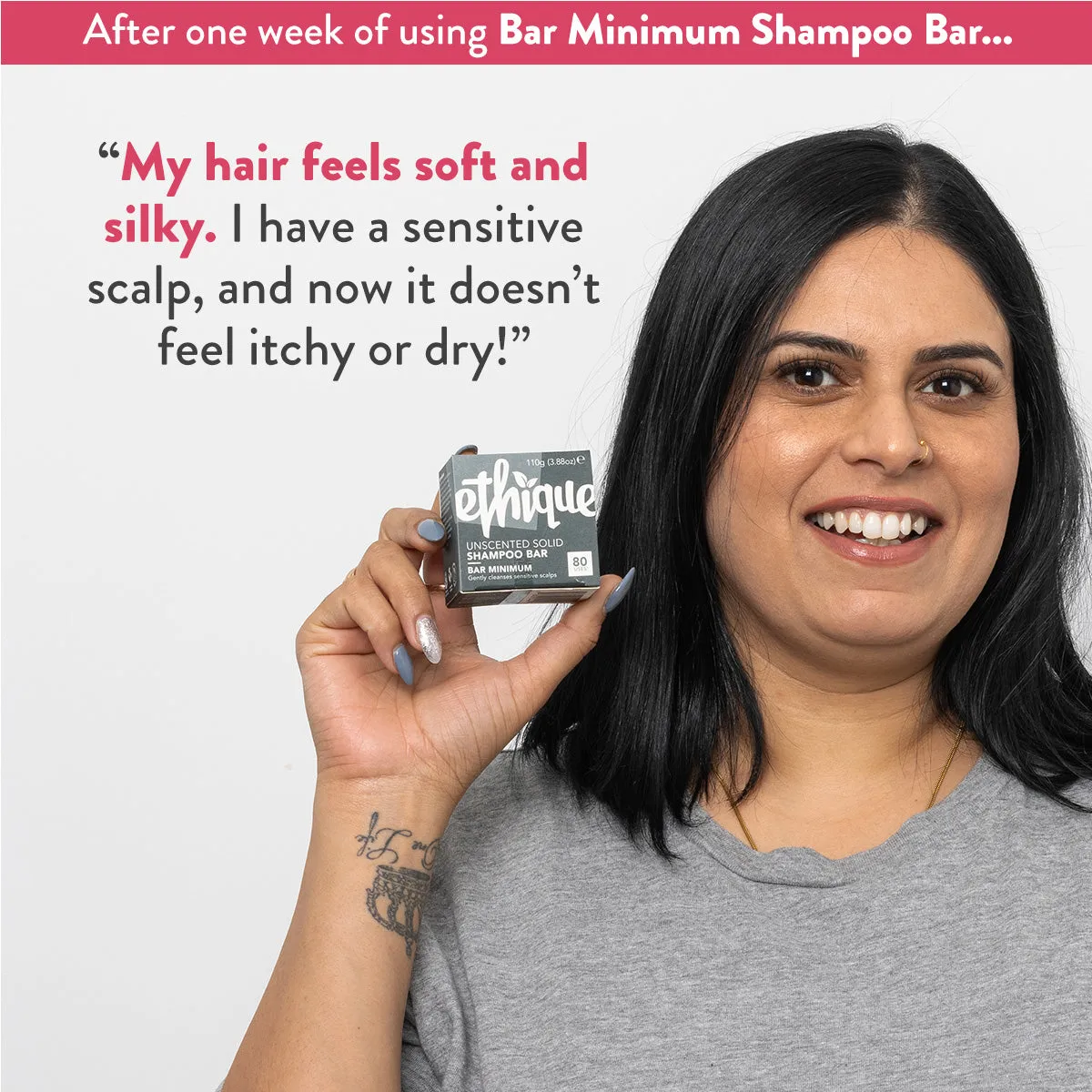 Unscented Shampoo Bar: Bar Minimum