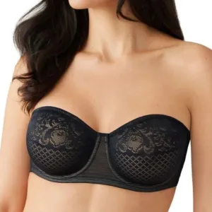 Visual Effects Strapless Minimizer 854310 - Black